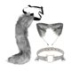 thumbnail image 1 of Conjunto de Collar y cola con orejas Salvador para cosplay de gato celebraciones regalos, 1 of 10