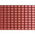 thumbnail image 1 of Ahgly Company Machine Washable Indoor Rectangle Transitional Tomato Red Area Rugs, 2' x 4', 1 of 7