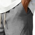 thumbnail image 6 of Bxsruta Men's Lightweight Drawstring Athletic Shorts Nylon Spandex Blend with Pockets for Casual Wear and Workout, 6 of 7