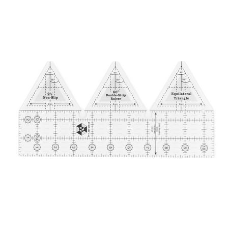 Quilting Ruler, Lightweight Portable Wide Uses Sewing Ruler For Cloth ...