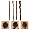 thumbnail image 3 of 4 piezas de palitos de madera para el pelo, horquillas decorativas, moños chinos, palillos para el pelo, 3 of 7