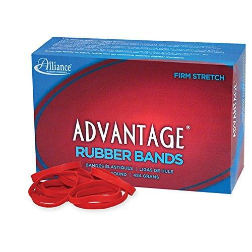 Alliance Rubber 96645 Advantage Rubber Bands Size 64, 1 lb Box Contains Approx. 320 Bands (3 1/