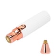 thumbnail image 6 of Xirurus 2-in-1 Mini Electric Eyebrow Trimmer & Facial Shaver, Rechargeable Painless Hair Remover for Women, White (6.3 inches / 16 cm), 6 of 10