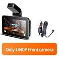 CHNGYCX Enhanced UltraClarity WideAngle Dual Lens Dash Cam for