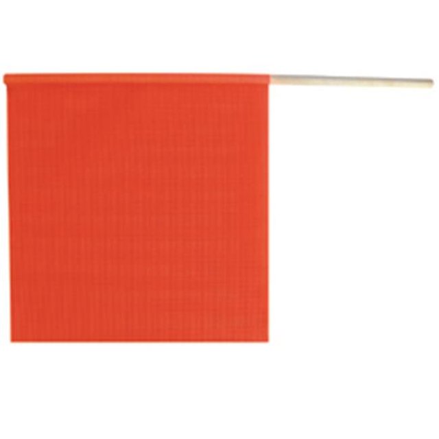 Ancra Drapeau de Sécurité & S-Line 49893-13 Revêtu en PVC 18 x 18 Po Orange Mesh