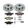 thumbnail image 3 of Power Stop Rear Stock Replacement Brake Pad and Rotor Kit KOE5322, 3 of 8