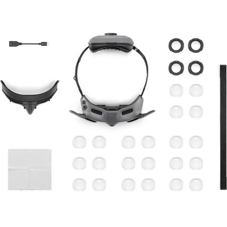 DJI - Goggles Integra Drone Piloting Headset - Gray