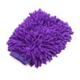 thumbnail image 2 of Guante Chenilla Limpieza Lavado de Coche Morado Largo Doble Cara Microfibra Unique Bargains esponjas y guantes de limpieza automotriz, 2 of 4