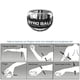 thumbnail image 3 of Fortalecedor de muñeca Wrist Power Gyro Ball GOZATO con arranque automático, 3 of 8