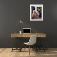 thumbnail image 3 of Metsu, Gabriel 15x18 White Modern Wood Framed Museum Art Print Titled - Woman Reading a Letter, 3 of 4