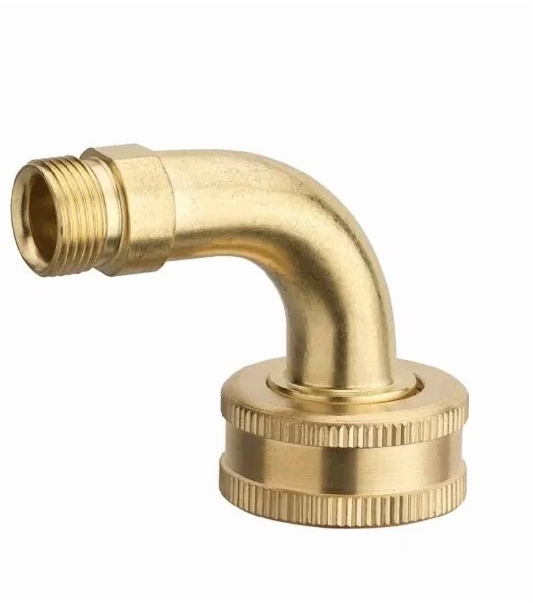 Dishwasher Elbow 3/8" Compression X 3/4" Dishwasher Hose #7210-38-34-E-A New