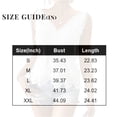 thumbnail image 4 of Lace Tops for Women Sleeveless V Neck Tank Tops Summer Loose Fit Vacation Top Crochet Lightweight Hollow Out Floral Print Casual Blouses, 4 of 8