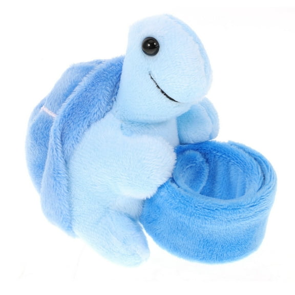 Mobestech Decoration Slap Bracelet Plush Sky-Blue 1Set