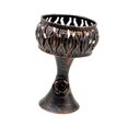 thumbnail image 4 of Soporte para frutero de hierro, soporte para fruta, escultura, estatua, bandeja de hierro para almacenar platos de fruta para cocina, uso doméstico, S Negro, 4 of 9