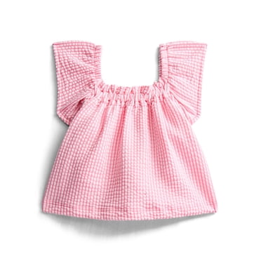 Wonder Nation Baby Girls Flutter Tank Top, Sizes 0-24 Months