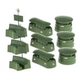 thumbnail image 3 of 9 Uds Mini Modelo Militar Juguete Bunkers Radar Modelo Conjunto Ejército Hombres Accesorios Sunnimix Juguete militar para niños, 3 of 8