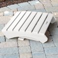thumbnail image 5 of Highwood 2-pc King Hamilton Adirondack Set with 1 Folding Adirondack Ottoman - Folding and Reclining, Outdoor, Eco-friendly, Synthetic Wood, 5 of 6