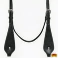 thumbnail image 4 of HILASON Western Horse Headstall Tack Genuine American Leather Plain Black, 4 of 4