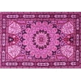thumbnail image 1 of Ahgly Company Indoor Rectangle Persian Pink Traditional Area Rugs, 7' x 10', 1 of 4