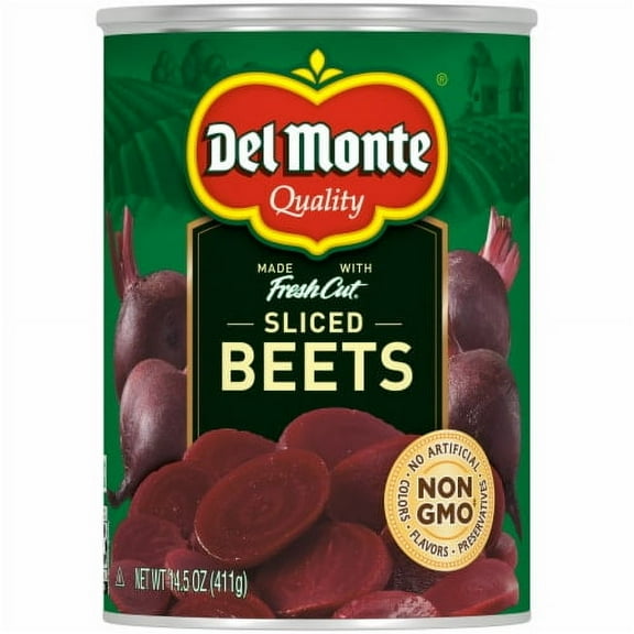 2X-Del Monte Fresh Cut Sliced Beets Canned Vegetables - 14.5 oz