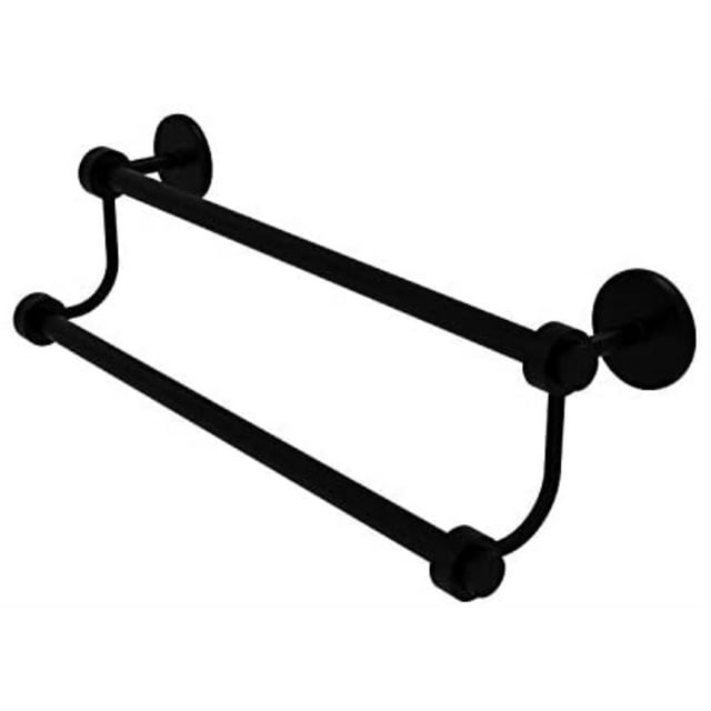 Allied Brass Satellite Orbit Two 30 Inch Double Towel Bar - 7272/30-BKM
