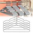 thumbnail image 3 of 5Pc Anti Slip Clothes Hanger,Coat Hangers Clothes Horses Alloy Drying Rack Closet Organizer for Coat Dress Pants Hangers Household Clothing Storage Racks, 3 of 9