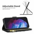 thumbnail image 3 of Samsung Leather Case Card Holder for Samsung Galaxy S23 plus wallet Case Cover - Black, 3 of 5