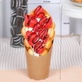thumbnail image 1 of Egg Waffle Ice Cream Model Ice Cream Food Food Fake Egg Waffle Display Gourmet, 1 of 9