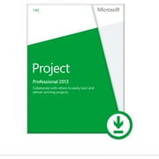 Microsoft Project Professional 2013, 1 PC Download (Email Delivery)
