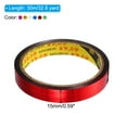thumbnail image 2 of Uxcell 15mmx30m Prism Tape Holographic Reflective Self Adhesive Decor Assorted Color 6 Pack, 2 of 6