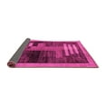 thumbnail image 2 of Ahgly Company Indoor Rectangle Abstract Pink Modern Area Rugs, 3' x 5', 2 of 4