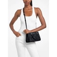 thumbnail image 2 of Michael Kors Women's Marilyn Small Floral Embellished Satchel 35S6S6AM5L-Navy, 2 of 6