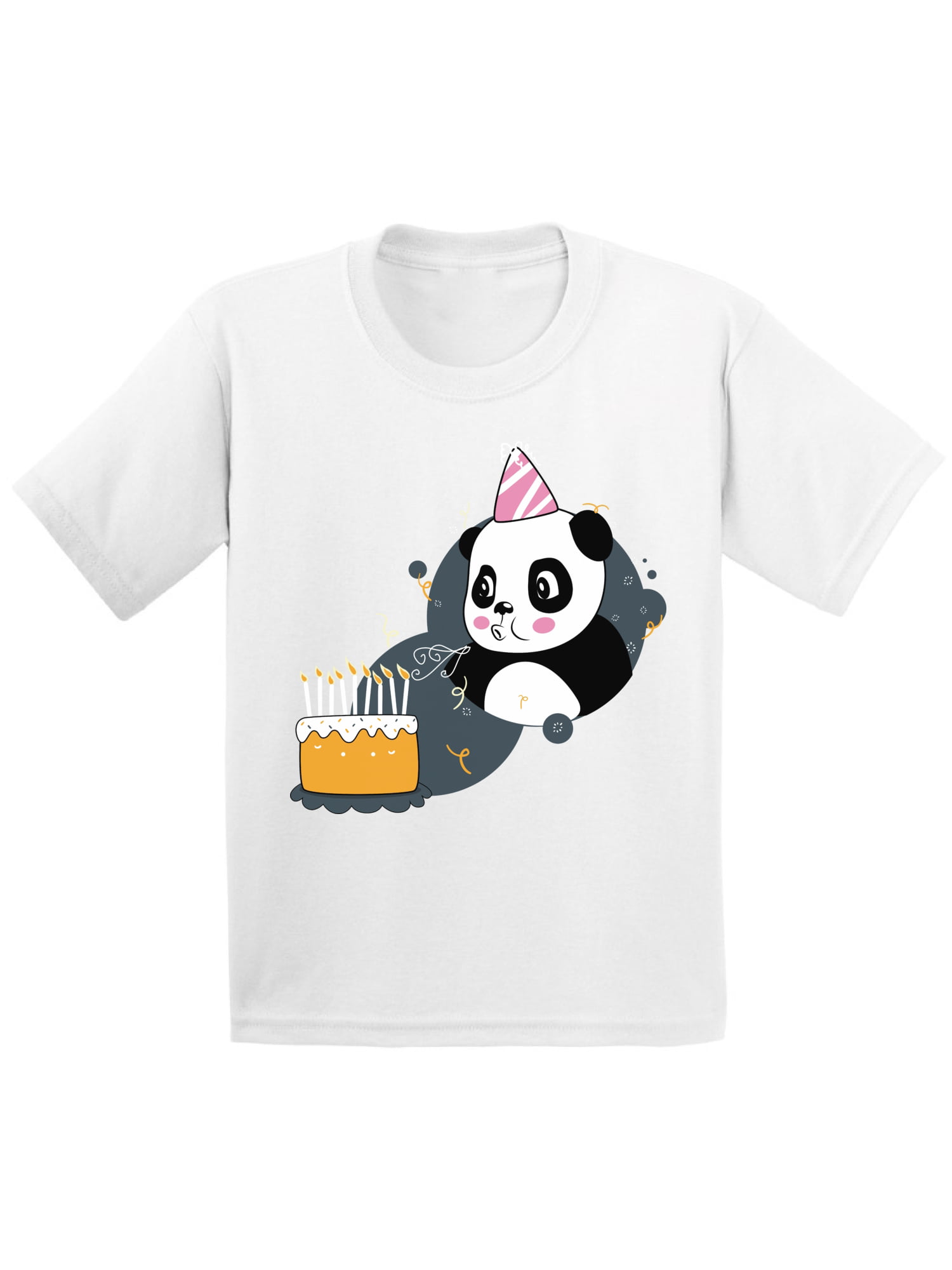 Awkward Styles Panda Birthday Infant Shirt Kids Birthday Gifts Funny Animal  Lover Tshirt Cute Panda with a Birthday Cake T shirt Themed Party Shirt for  Birthday Boy Shirt for Birthday Girl -