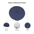 thumbnail image 6 of Covers & All Indoor/Outdoor Floor Pillow, 26 Inch Circular Cushion Cover with Insert, 6 of 8
