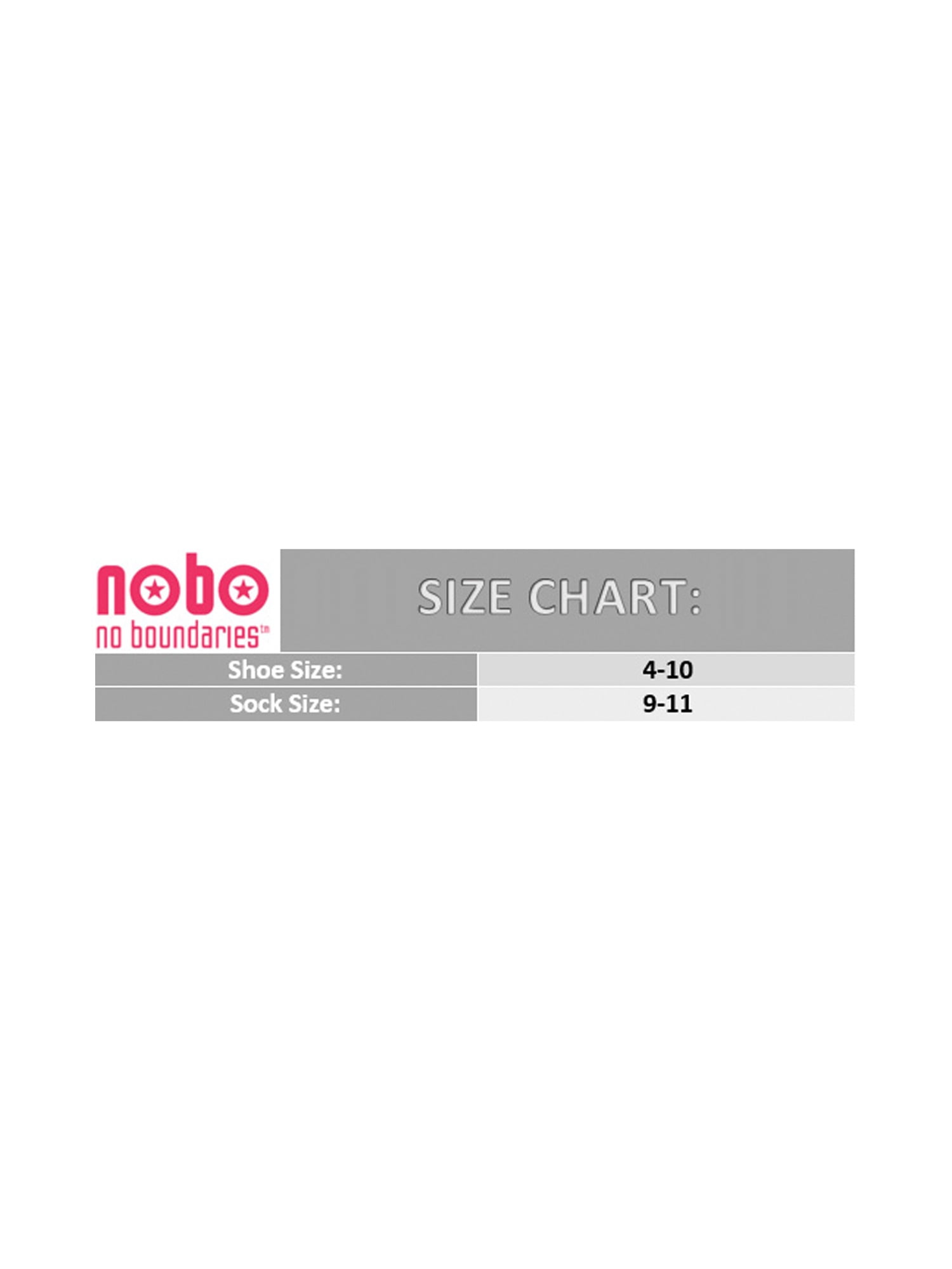 NOBO Women’s Fashion Low Liner Socks, 6-Pack, Size 4-10