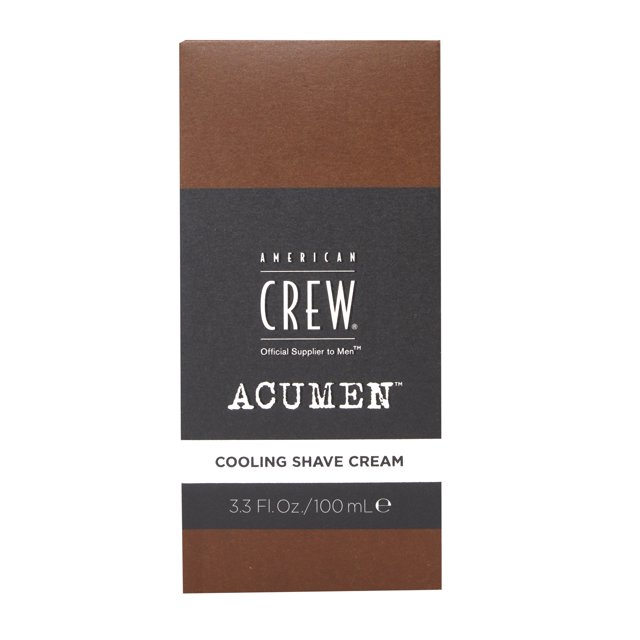 American Crew Acumen Crème à Raser Rafraîchissante 3,3 Onces (Lot de 10)