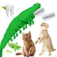 thumbnail image 2 of Cat Toothbrush Catnip Toy Cat Dental Care Rubbing Face Grinding Teeth Remove Dental Calculus Cat Interactive Chew Toy Eliminate Loneliness Easy Clean, 2 of 8