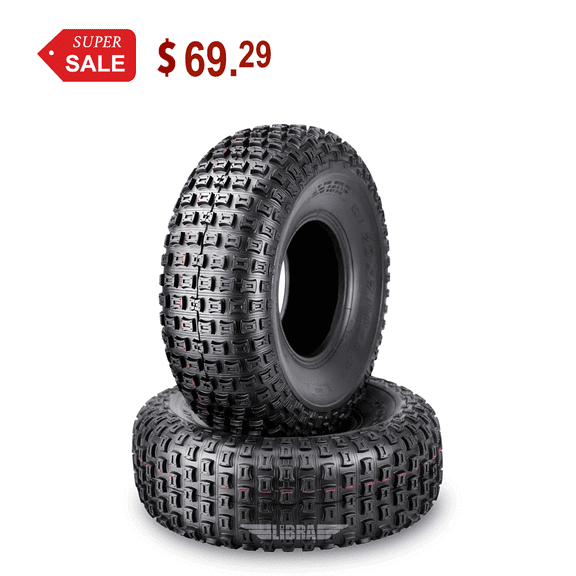 Set Of 2 Utv Atv Tires 20X78 20X7X8 4Pr