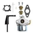thumbnail image 4 of 798653 Carburetor for 120202 697354 790290 791077 698860 Engine Parts, Metal Replacement Carb for 775 800 Series Lawn Mower, Silver, 4 of 6