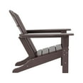 thumbnail image 3 of Westin Outdoor Adirondack Patio Chair with Ottoman Footrest, Dark Brown, 3 of 8