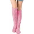 thumbnail image 2 of Women's Cable Knit Long Boot Stocking Socks Knee High Winter Leg Warmers, 2 of 3