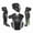 Black/Charcoal, variant on All Star MVP-Pro LT Intermediate Catchers Set Black/Scarlet