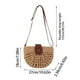 thumbnail image 3 of Bolso De Paja De Ratán, Bolso Tejido a Mano, Bolso De Playa De Verano, Bolso De Hombro Bohemio, Bolso Ligero, Accesorio De Moda Para Mujer, Versátil Para El Día Y La Noche, 3 of 9