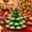 Green, variant on 4 Layer Christmas Tree Egg Tray, 26-Hole Deviled Egg Platter and Tiered Appetizer Serving Stand, Christmas Table Decor for Holiday Parties, BBQs, Picnics and Outdoor Events