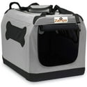 Zampa Extra Small Dogs 19.5"x13.5"x13.5" Portable Carrying Case
