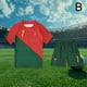 thumbnail image 2 of Camiseta de fútbol numerada para niños Samsung Argentina Portugal n.° 7, uniforme deportivo para jardín de infantes, 2 of 2