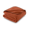 thumbnail image 2 of Mainstays Super Soft Fleece Bed Blanket, Auburn Sun, Full/Queen Size, 2 of 4