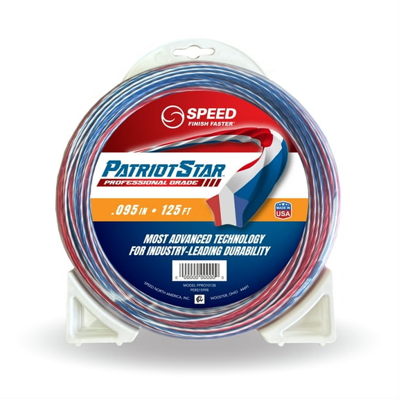 Speed Patriot Star Trimmer Line .095" X 125'