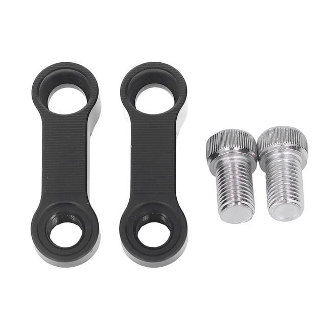 Mirror Extenders,10mm Mirror Risers Extenders Motorcycle Mirror Adapter Kit Motorcycle Spacers Extension High Capacity