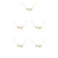 thumbnail image 3 of Collar del zodiaco Minnieouse Virgo oro 5piezas, 3 of 5